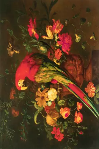 MondiLab Parrot & Flowers  (100061)