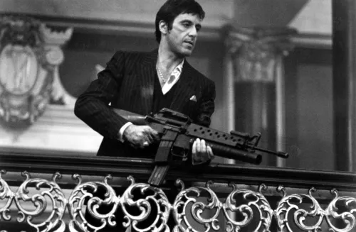 MondiLab Scarface with machinegun (104260)